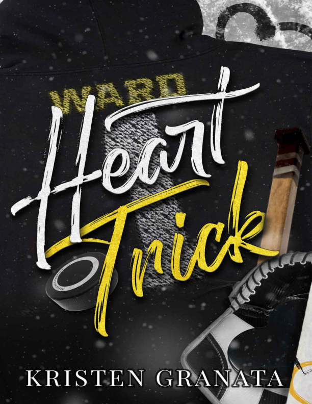 Portada de Heart Trick: A Fake Dating Hockey Novella